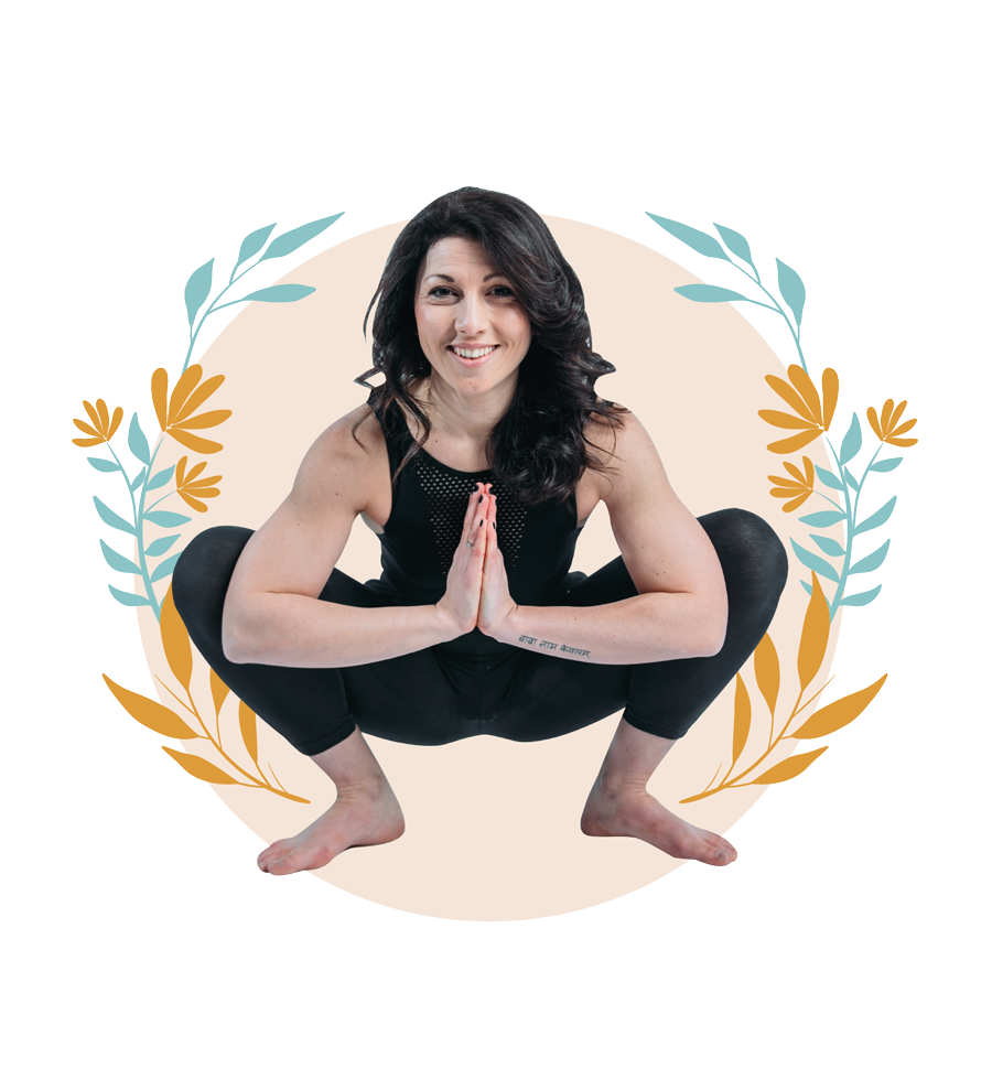 Serena Cirone in posa Yoga